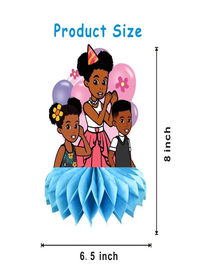 fancigo 8Pcs Gracies Table Centerpiece Birthday Party Supplies Double Side Table Decorations for Kids Party Decorations - Image 3